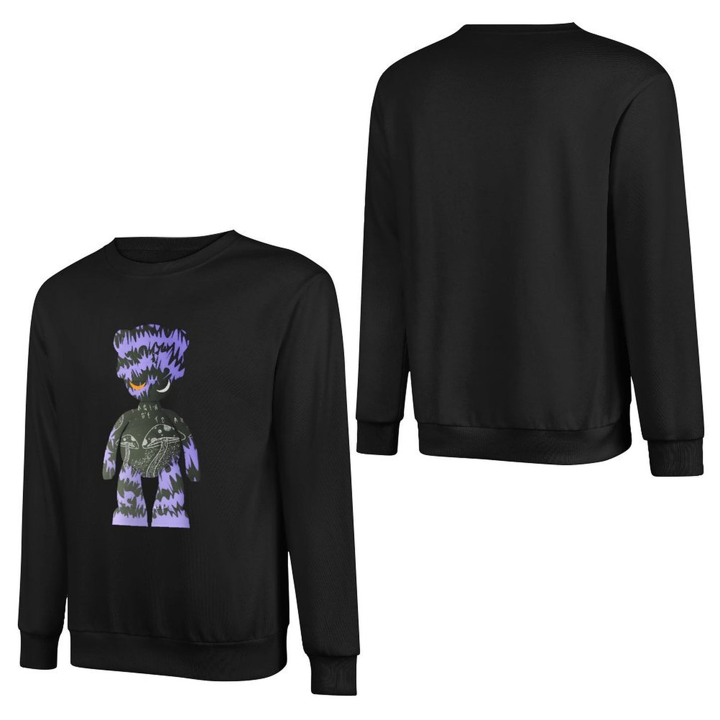 IPIB 250g Crew Neck Long Sleeve Sweatshirt Front GraphicCrew Neck Long Sleeve Sweatshirt6000132-1