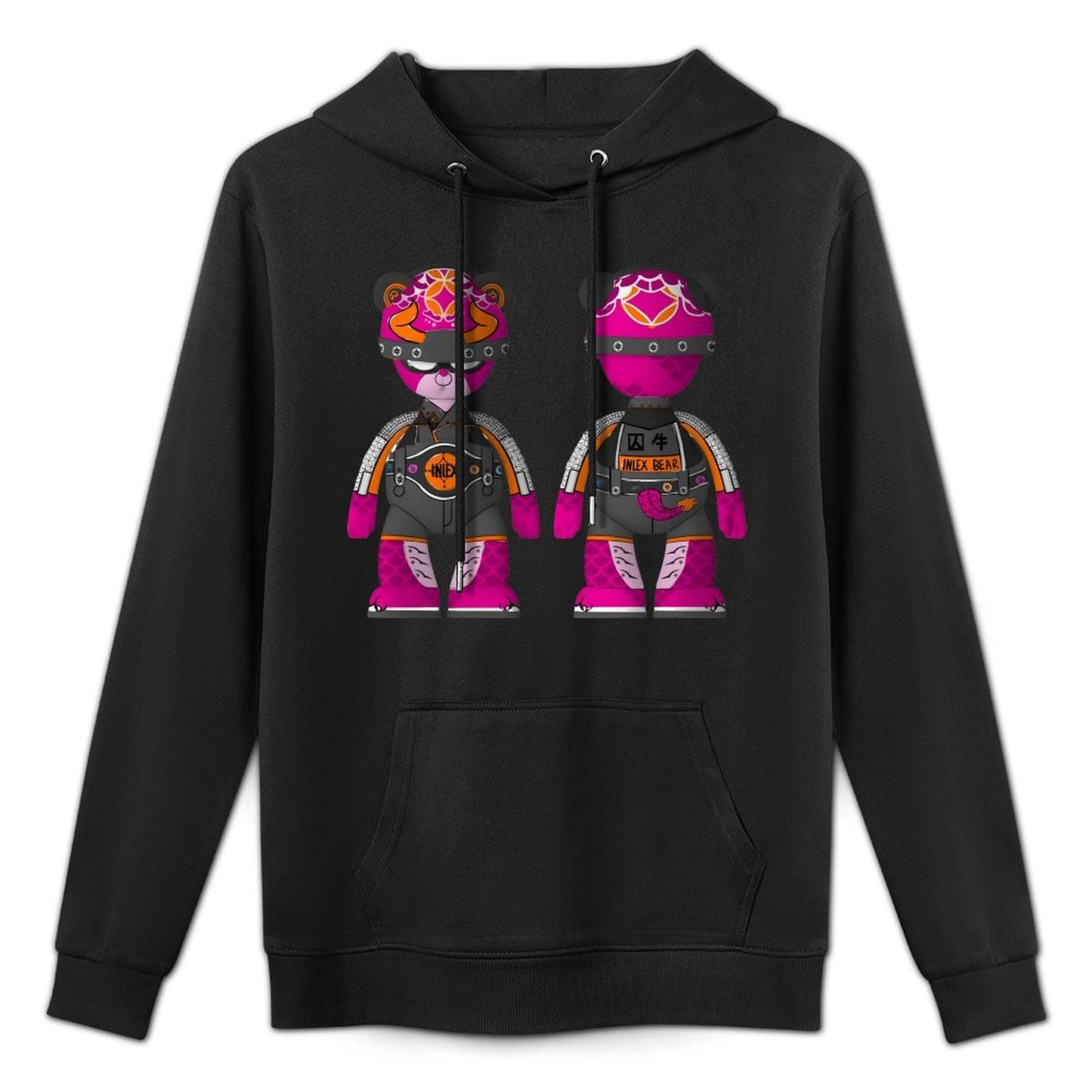 IPIB 250g Hooded Pocket Sweatshirt Front GraphicMen's Hooded  Sweatshirt6000095-5
