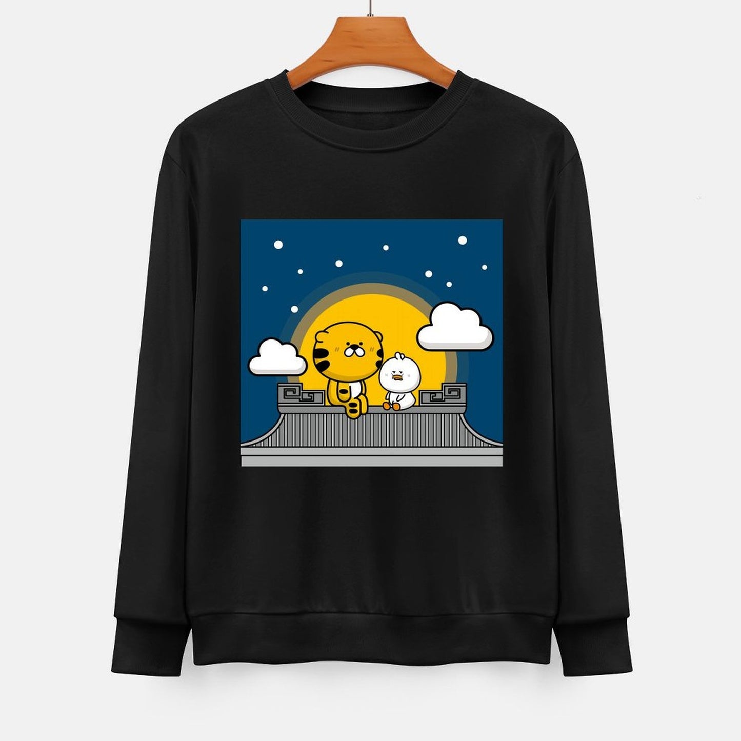 IPBR 250g Crew Neck Long Sleeve Sweatshirt Front GraphicCrew Neck Long Sleeve Sweatshirt4003872