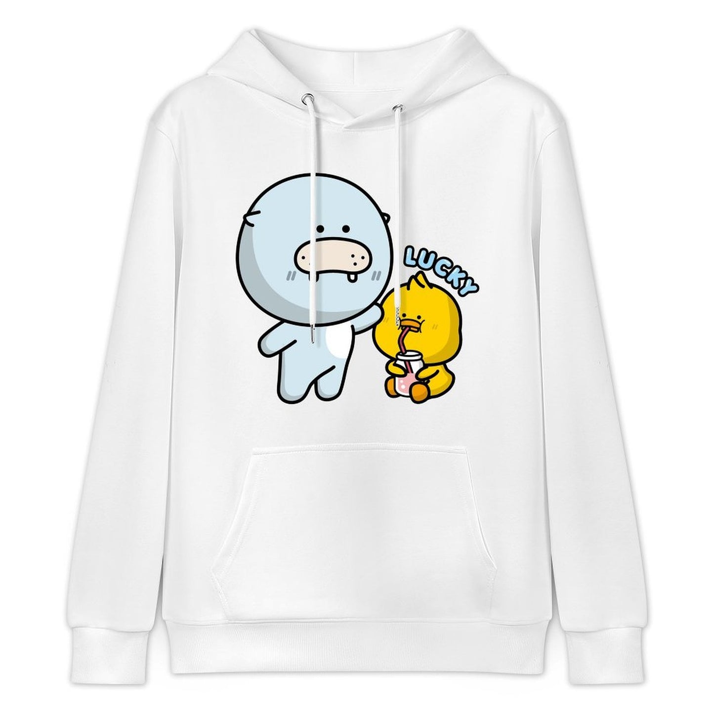 100% Cotton Breathable Front Graphic Hoodies