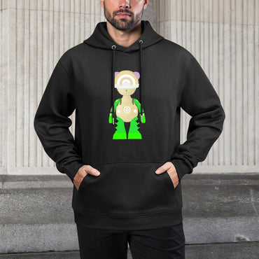 IPIB 250g Hooded Pocket Sweatshirt Front GraphicMen's Hooded  Sweatshirt6000134-3