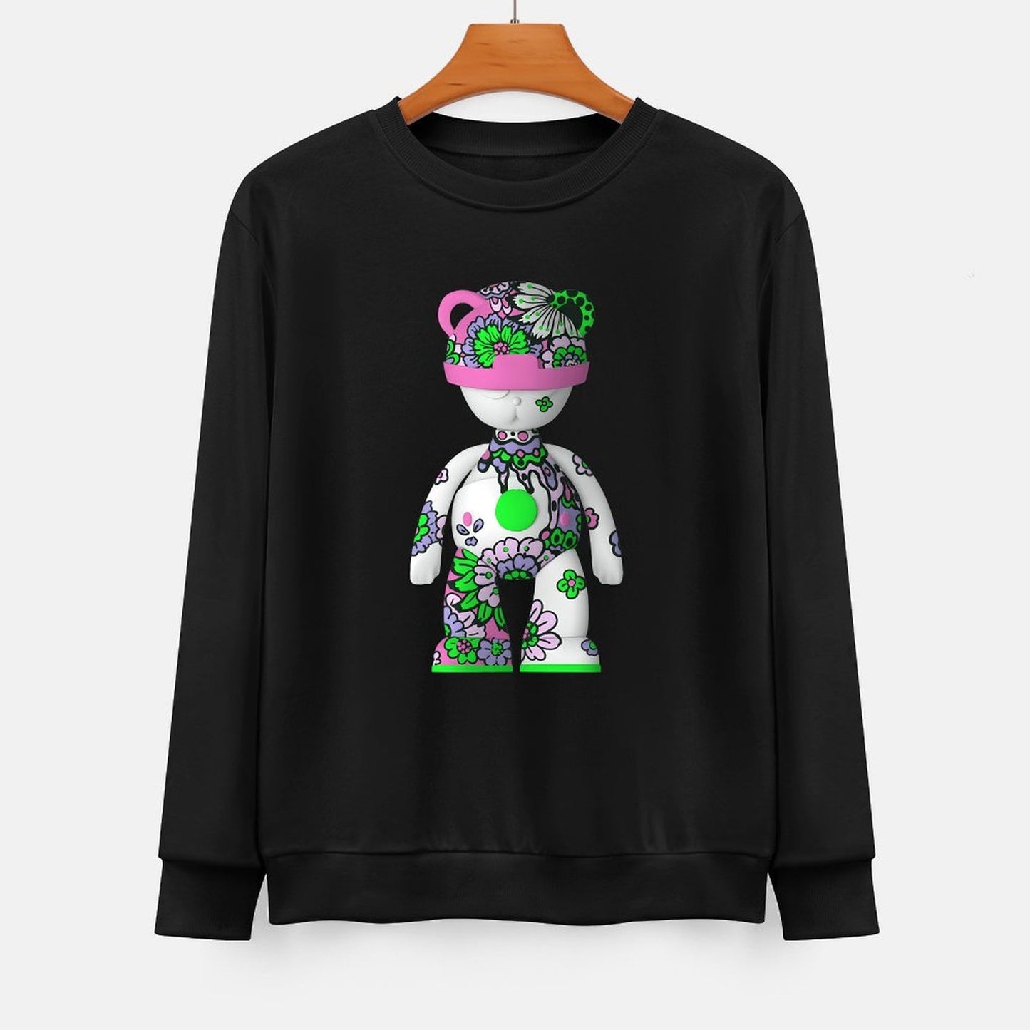 IPIB 250g Crew Neck Long Sleeve Sweatshirt Front GraphicCrew Neck Long Sleeve Sweatshirt6000103-3
