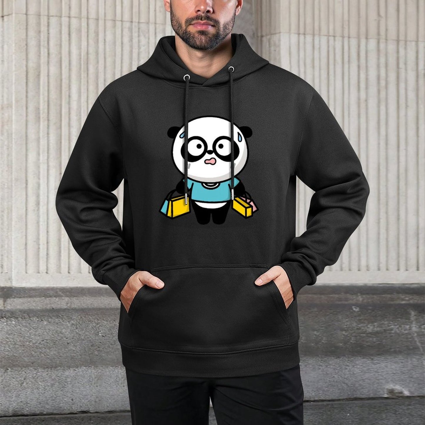 IPBR 250g Hooded Pocket Sweatshirt Front GraphicMen's Hooded  Sweatshirt4000318