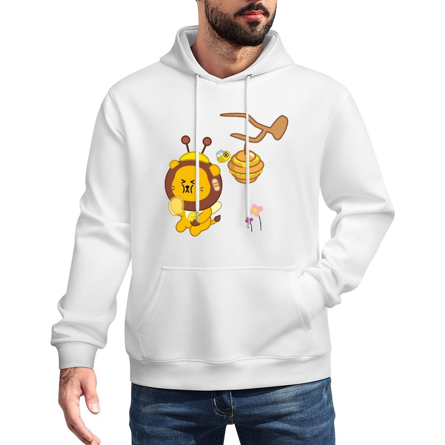 IPBR 250g Hooded Pocket Sweatshirt Front GraphicMen's Hooded  Sweatshirt4000995