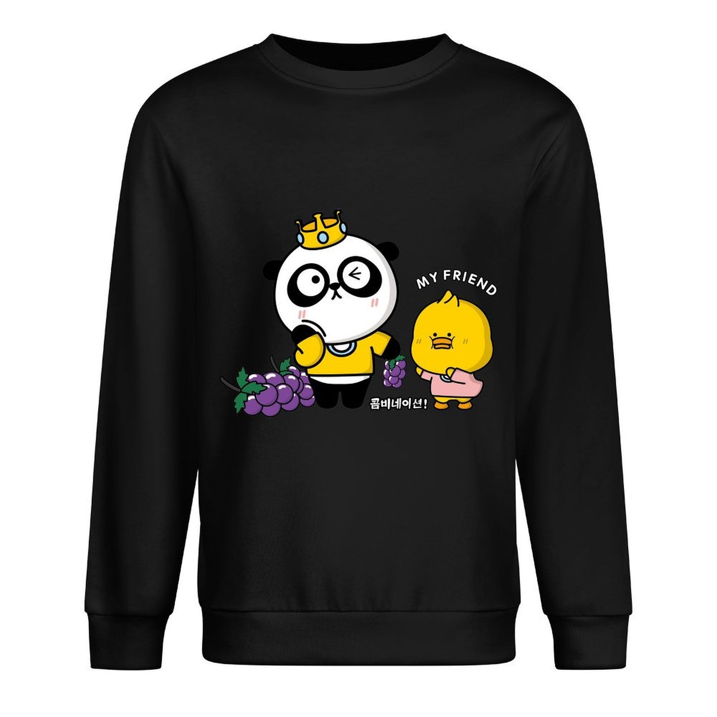 IPBR 250g Crew Neck Long Sleeve Sweatshirt Front GraphicCrew Neck Long Sleeve Sweatshirt4001483