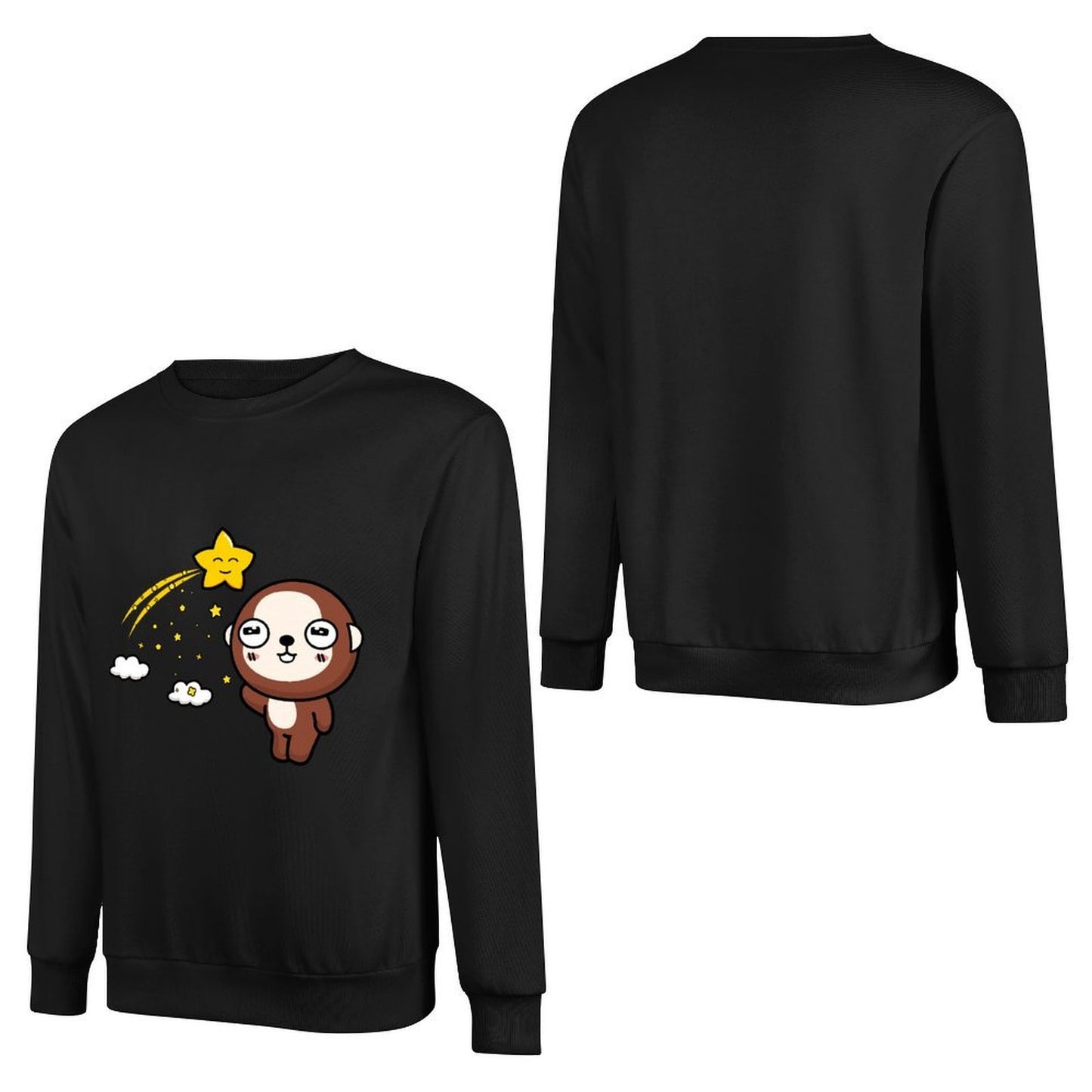 IPBR 250g Crew Neck Long Sleeve Sweatshirt Front GraphicCrew Neck Long Sleeve Sweatshirt4001383