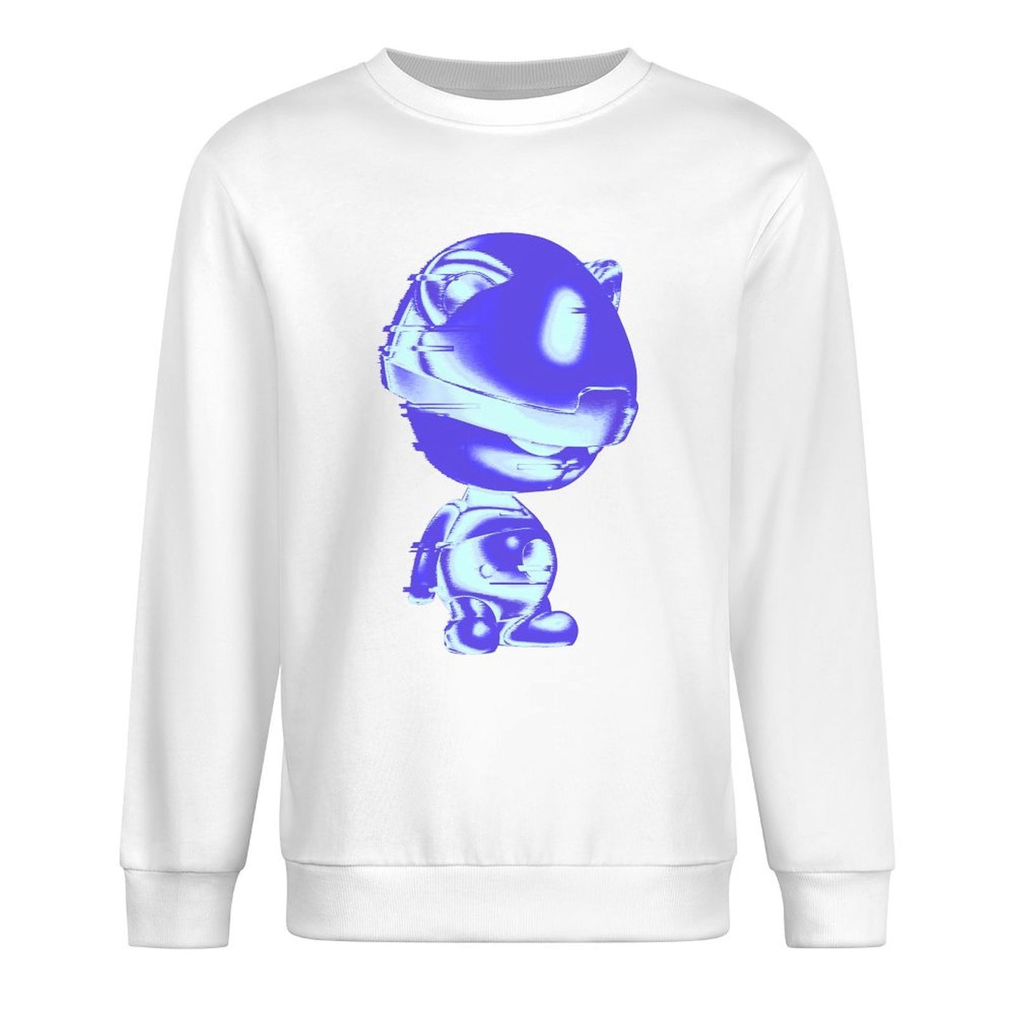 IPIB 250g Crew Neck Long Sleeve Sweatshirt Front GraphicCrew Neck Long Sleeve Sweatshirt6000020-1