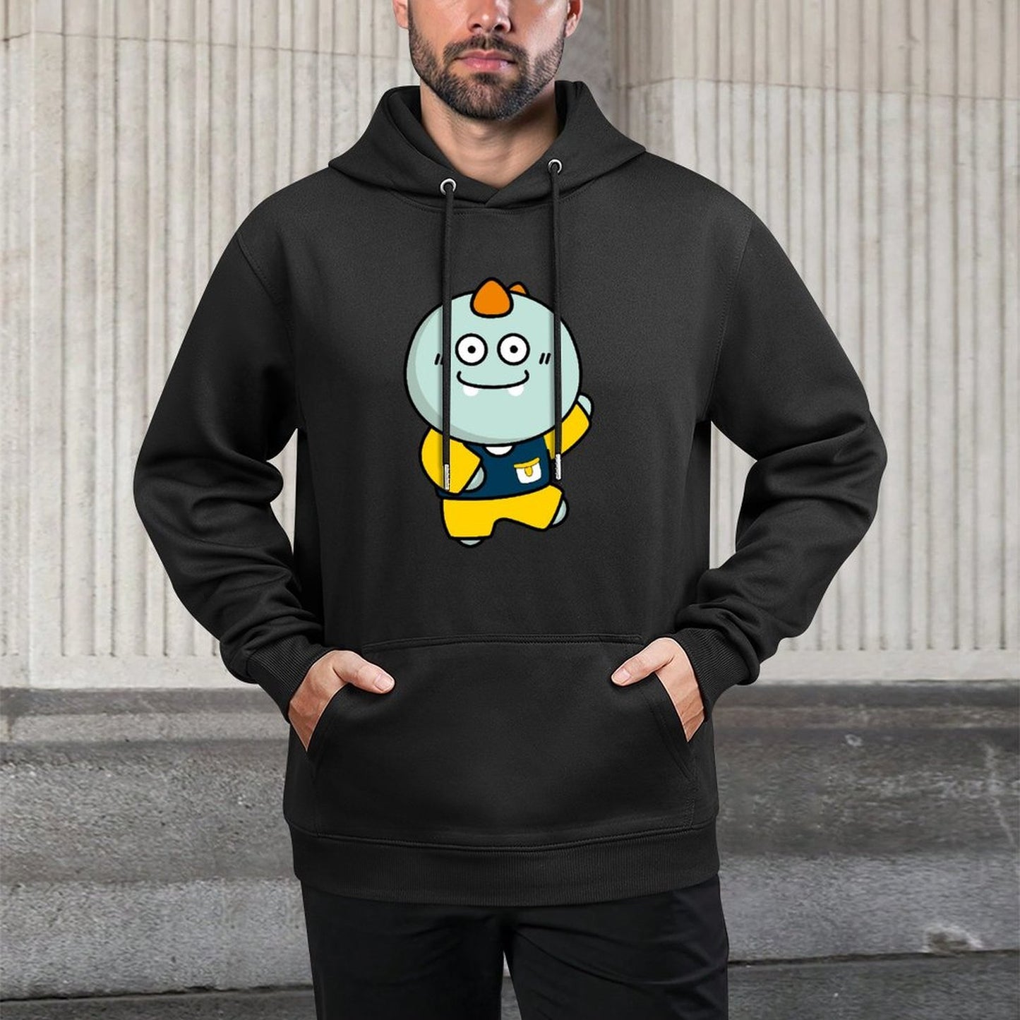 IPBR 250g Hooded Pocket Sweatshirt Front GraphicMen's Hooded  Sweatshirt4000435