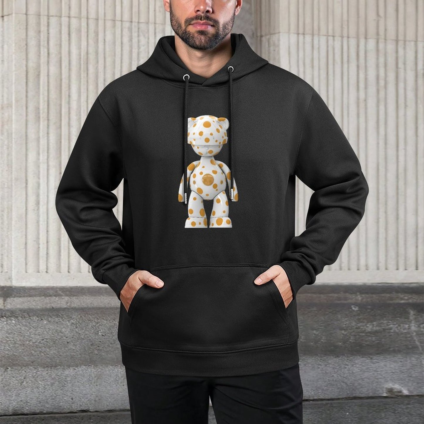 Hoodie Front PatternClassic Fit Unisex