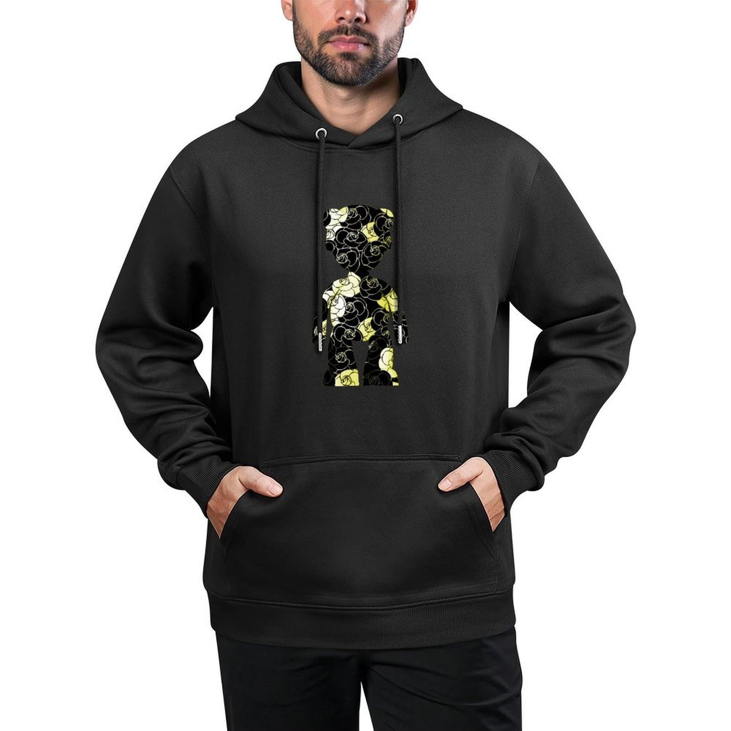 IPIB 250g Hooded Pocket Sweatshirt Front GraphicMen's Hooded  Sweatshirt6000101-3