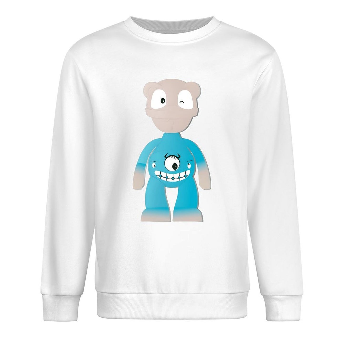 IPIB 250g Crew Neck Long Sleeve Sweatshirt Front GraphicCrew Neck Long Sleeve Sweatshirt6000142-2