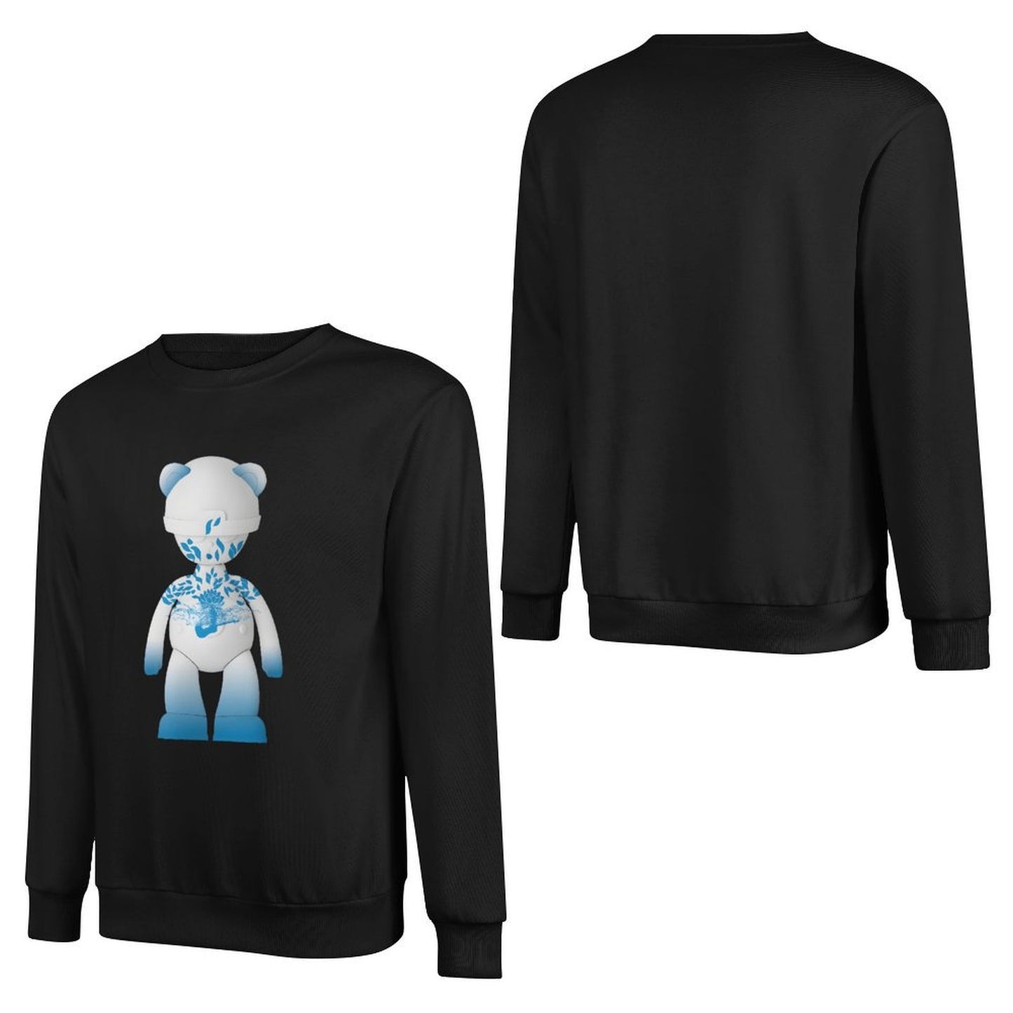 IPIB 250g Crew Neck Long Sleeve Sweatshirt Front GraphicCrew Neck Long Sleeve Sweatshirt6000143-6