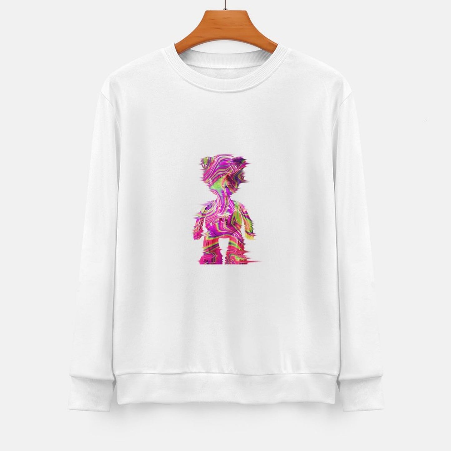 Long Sleeve With Front PatternSimple Oversized