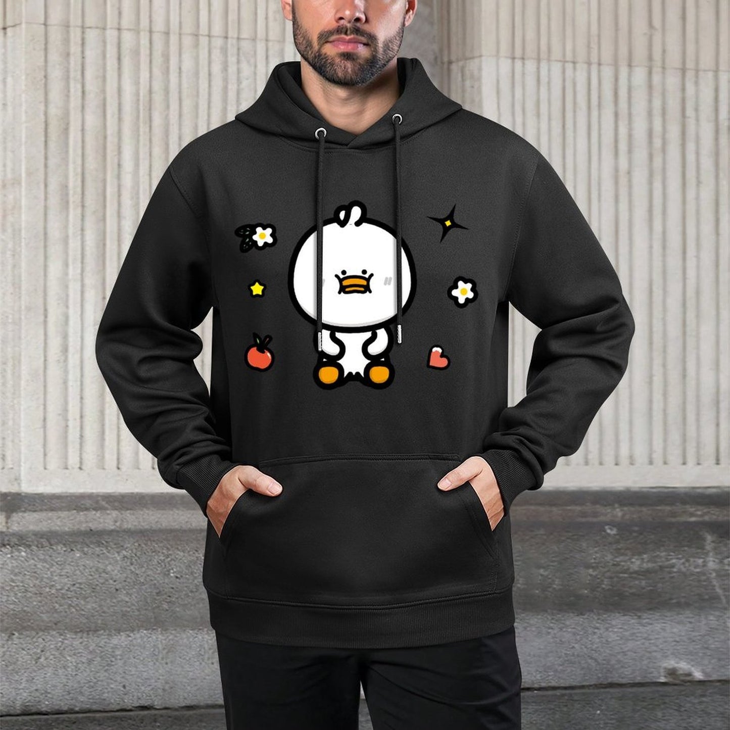 IPBR 250g Hooded Pocket Sweatshirt Front GraphicMen's Hooded  Sweatshirt4001244