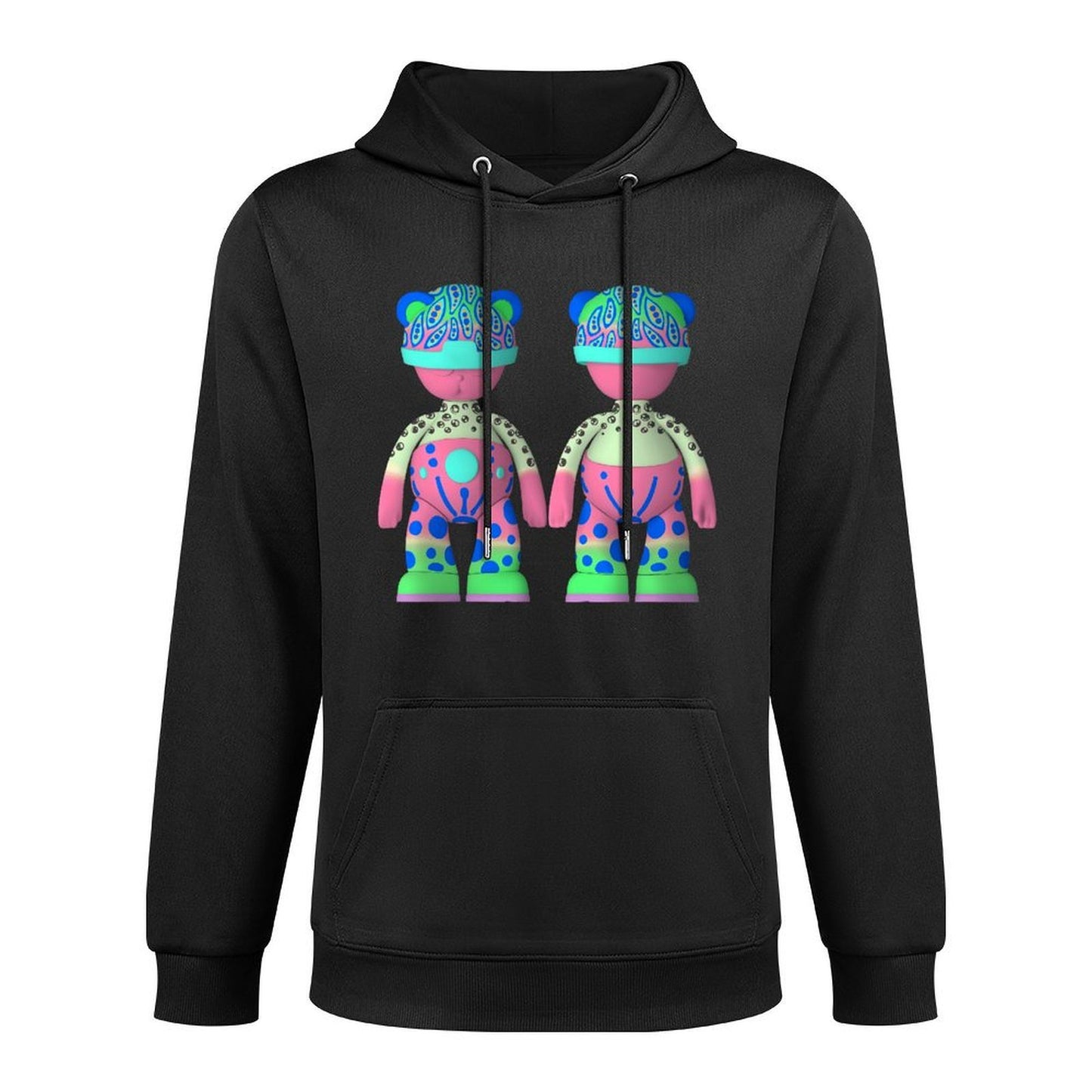IPIB 250g Hooded Pocket Sweatshirt Front GraphicMen's Hooded  Sweatshirt6000079-1