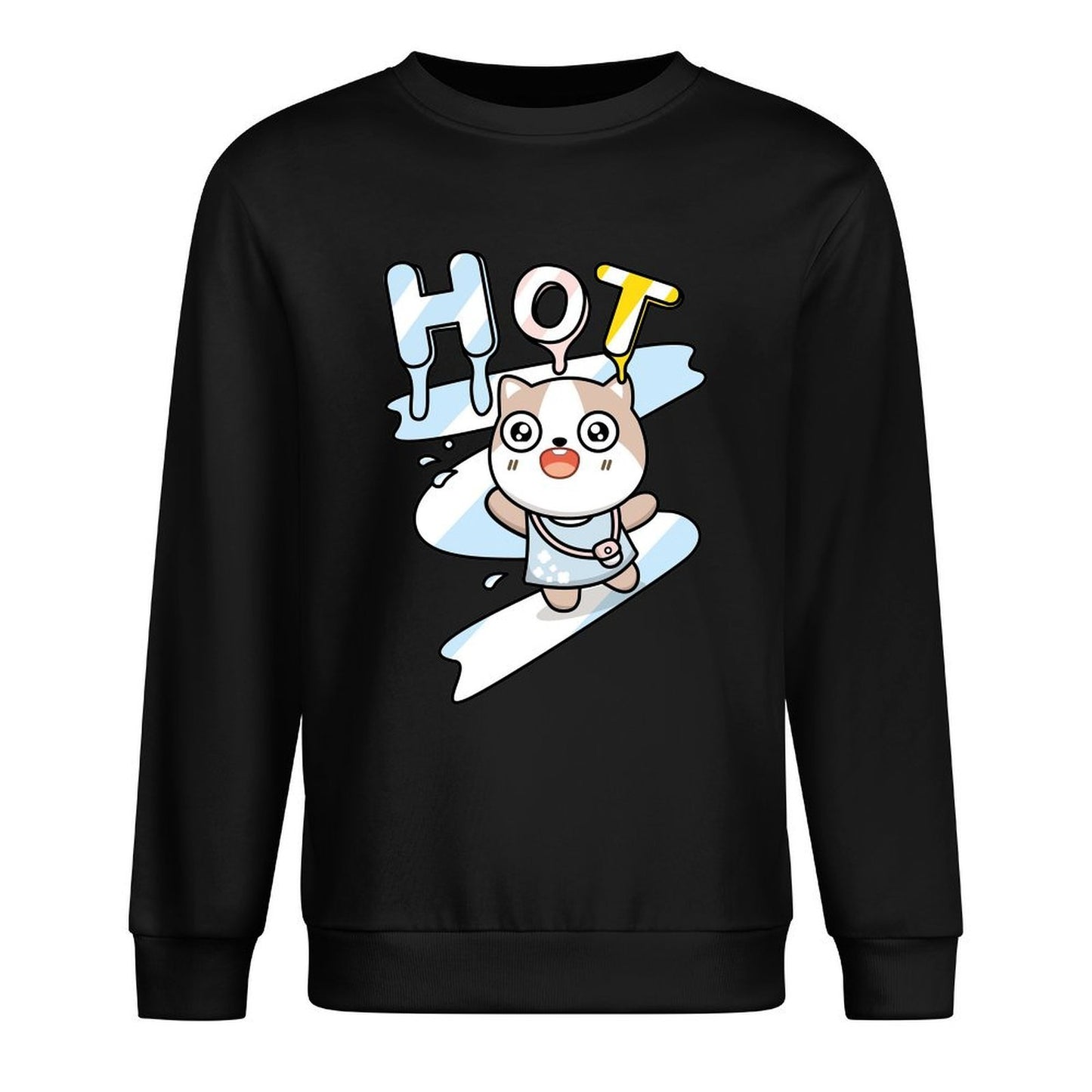 IPBR 250g Crew Neck Long Sleeve Sweatshirt Front GraphicCrew Neck Long Sleeve Sweatshirt4003838