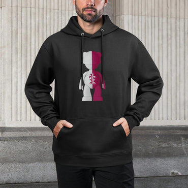 IPIB 250g Hooded Pocket Sweatshirt Front GraphicMen's Hooded  Sweatshirt6000140-2