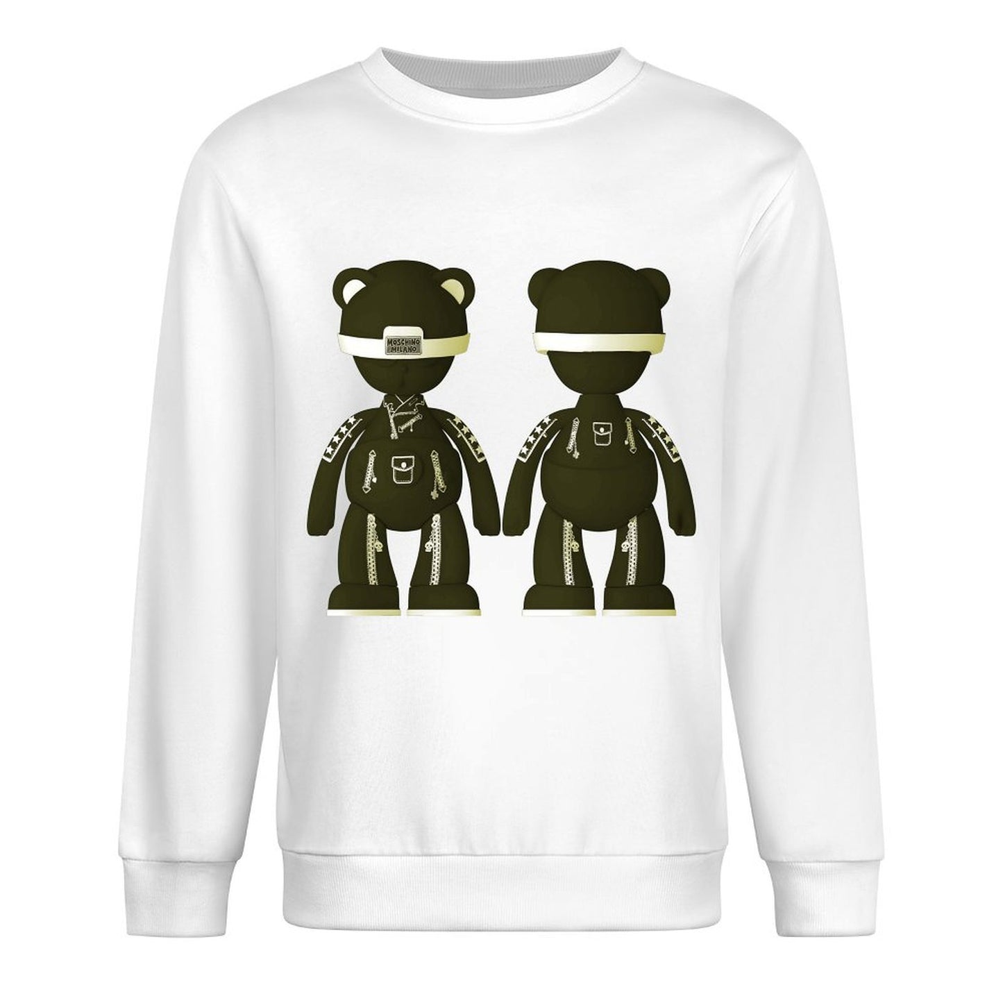 IPIB 250g Crew Neck Long Sleeve Sweatshirt Front GraphicCrew Neck Long Sleeve Sweatshirt6000093-1