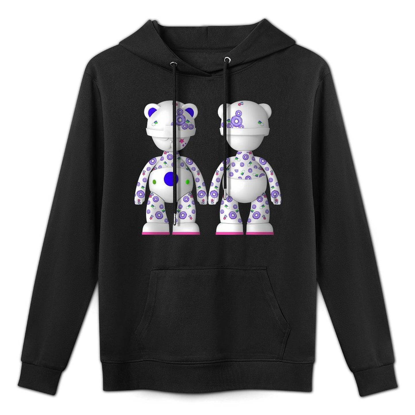 IPIB 250g Hooded Pocket Sweatshirt Front GraphicMen's Hooded  Sweatshirt6000097-8
