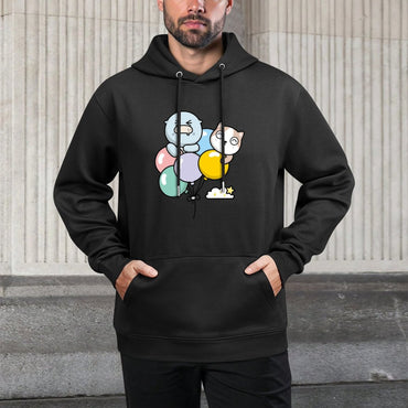 IPBR 250g Hooded Pocket Sweatshirt Front GraphicMen's Hooded  Sweatshirt4001388