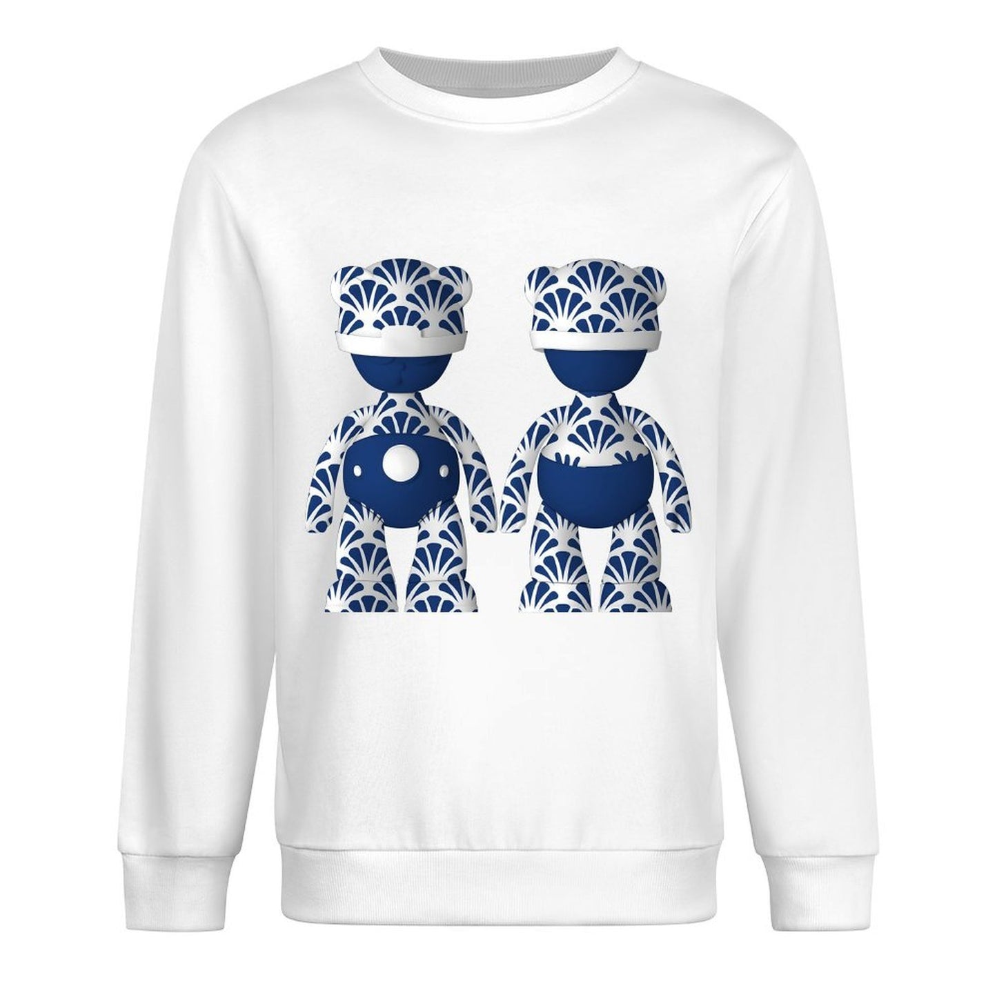 IPIB 250g Crew Neck Long Sleeve Sweatshirt Front GraphicCrew Neck Long Sleeve Sweatshirt6000096-5