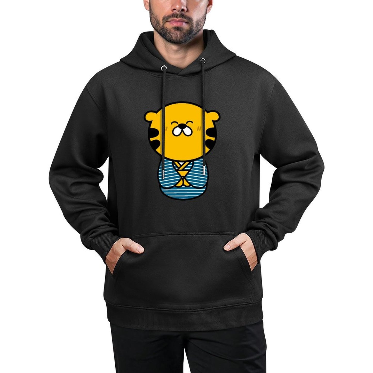 IPBR 250g Hooded Pocket Sweatshirt Front GraphicMen's Hooded  Sweatshirt4001310