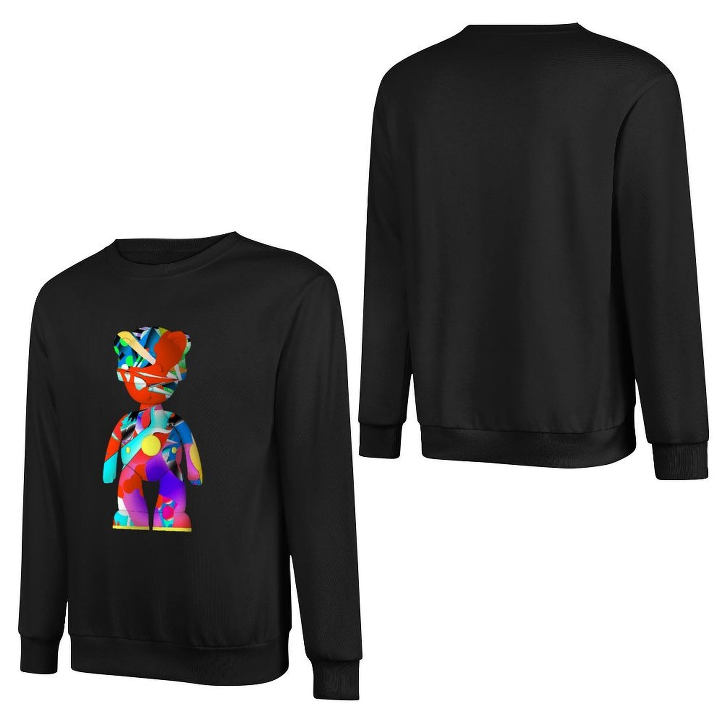 IPIB 250g Crew Neck Long Sleeve Sweatshirt Front GraphicCrew Neck Long Sleeve Sweatshirt6000110-2