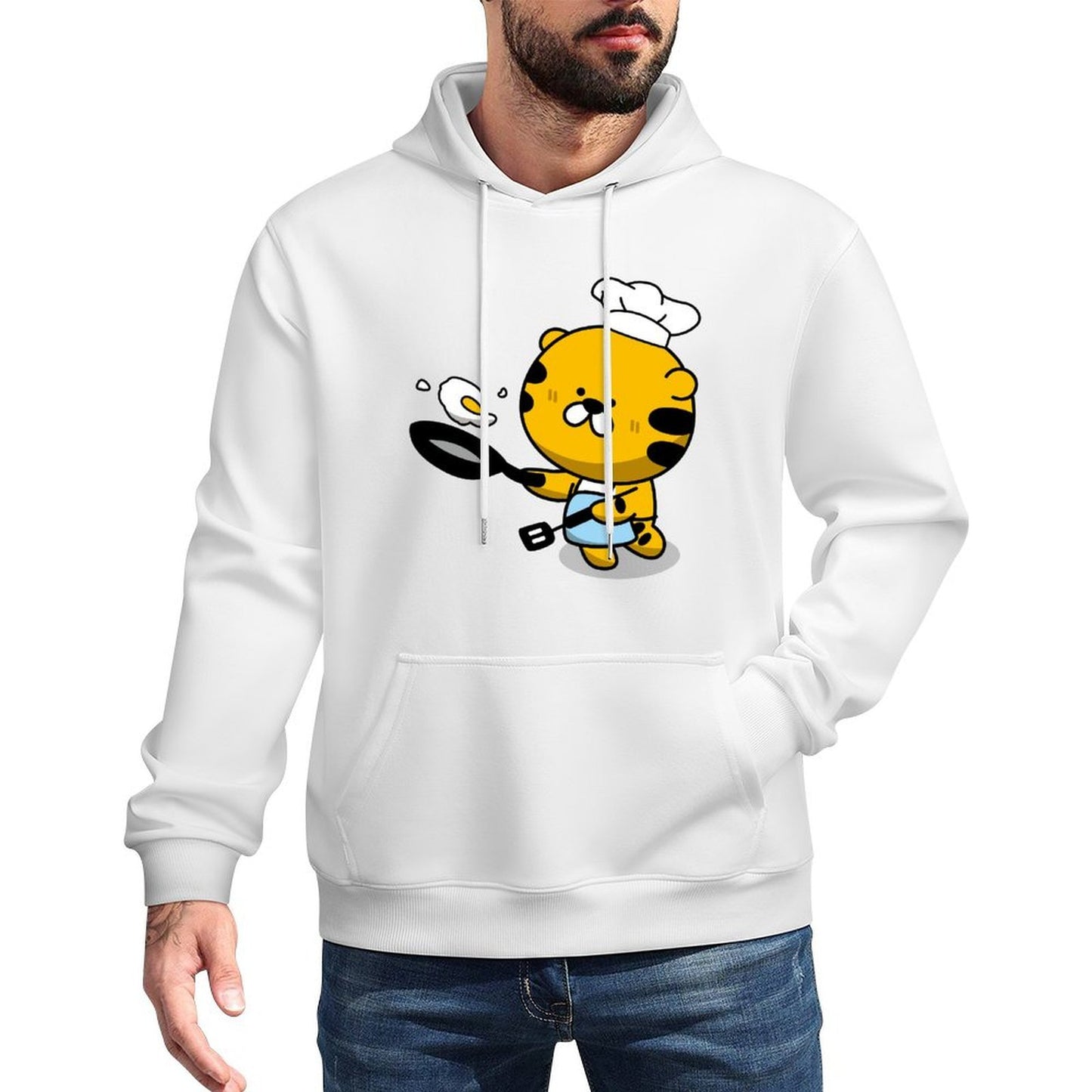 IPBR 250g Hooded Pocket Sweatshirt Front GraphicMen's Hooded  Sweatshirt4000299