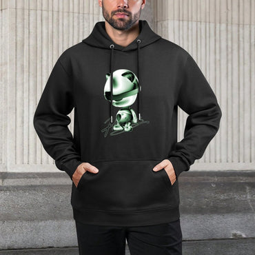 IPIB 250g Hooded Pocket Sweatshirt Front GraphicMen's Hooded  Sweatshirt6000027-4