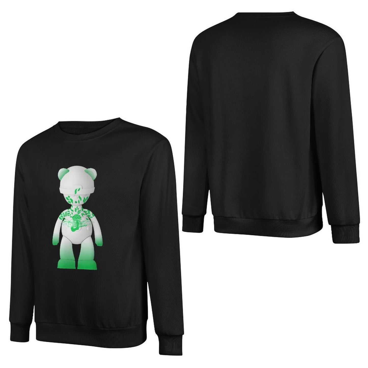 IPIB 250g Crew Neck Long Sleeve Sweatshirt Front GraphicCrew Neck Long Sleeve Sweatshirt6000143-1