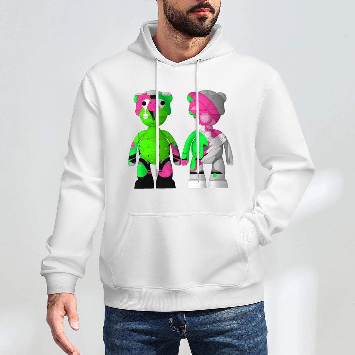 Hoodie Front PatternMoisture-Wicking Sharp