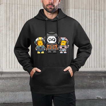 IPBR 250g Hooded Pocket Sweatshirt Front GraphicMen's Hooded  Sweatshirt4000376