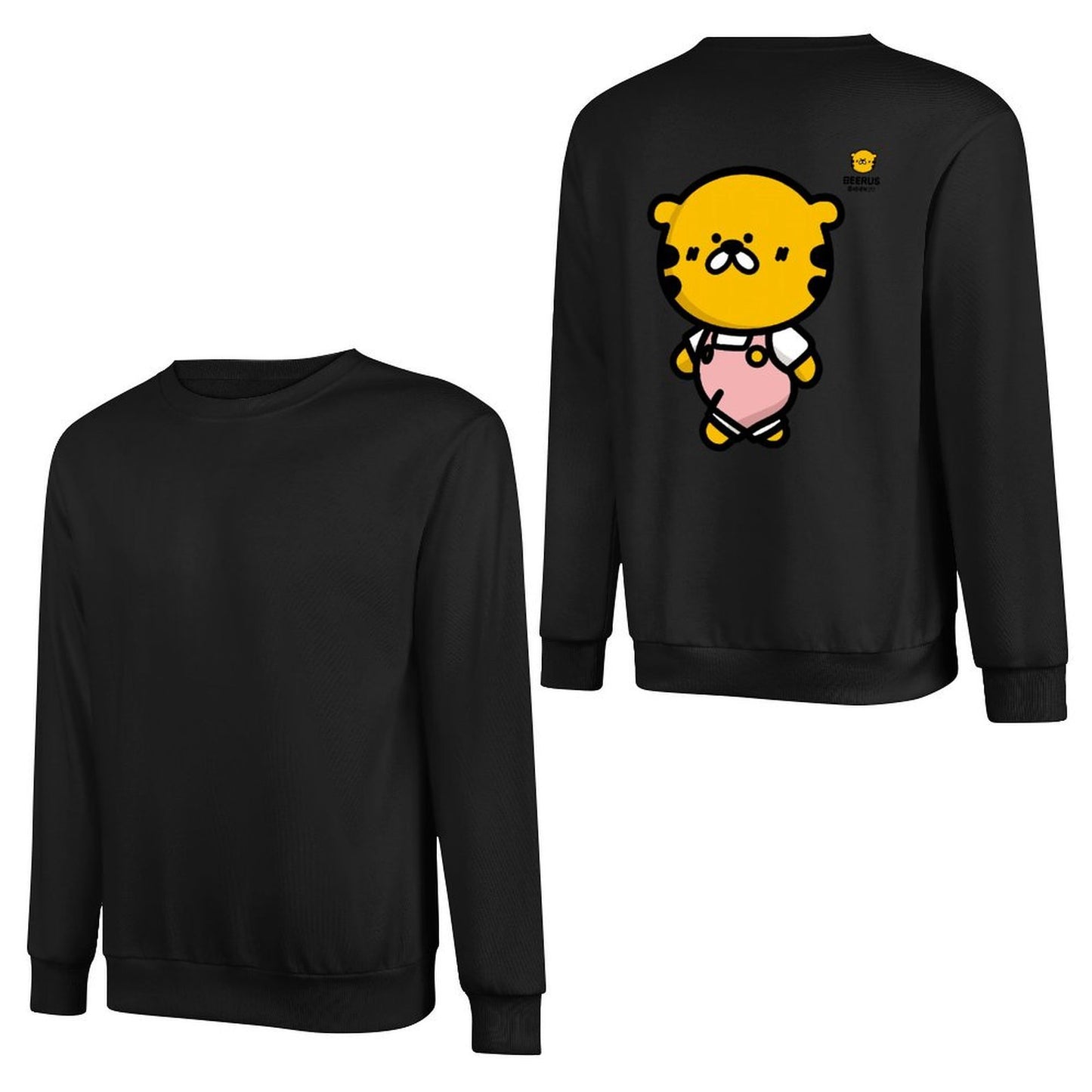Crew Neck Long Sleeve Sweatshirt 4000648