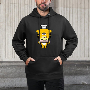 IPBR 250g Hooded Pocket Sweatshirt Front GraphicMen's Hooded  Sweatshirt4000208