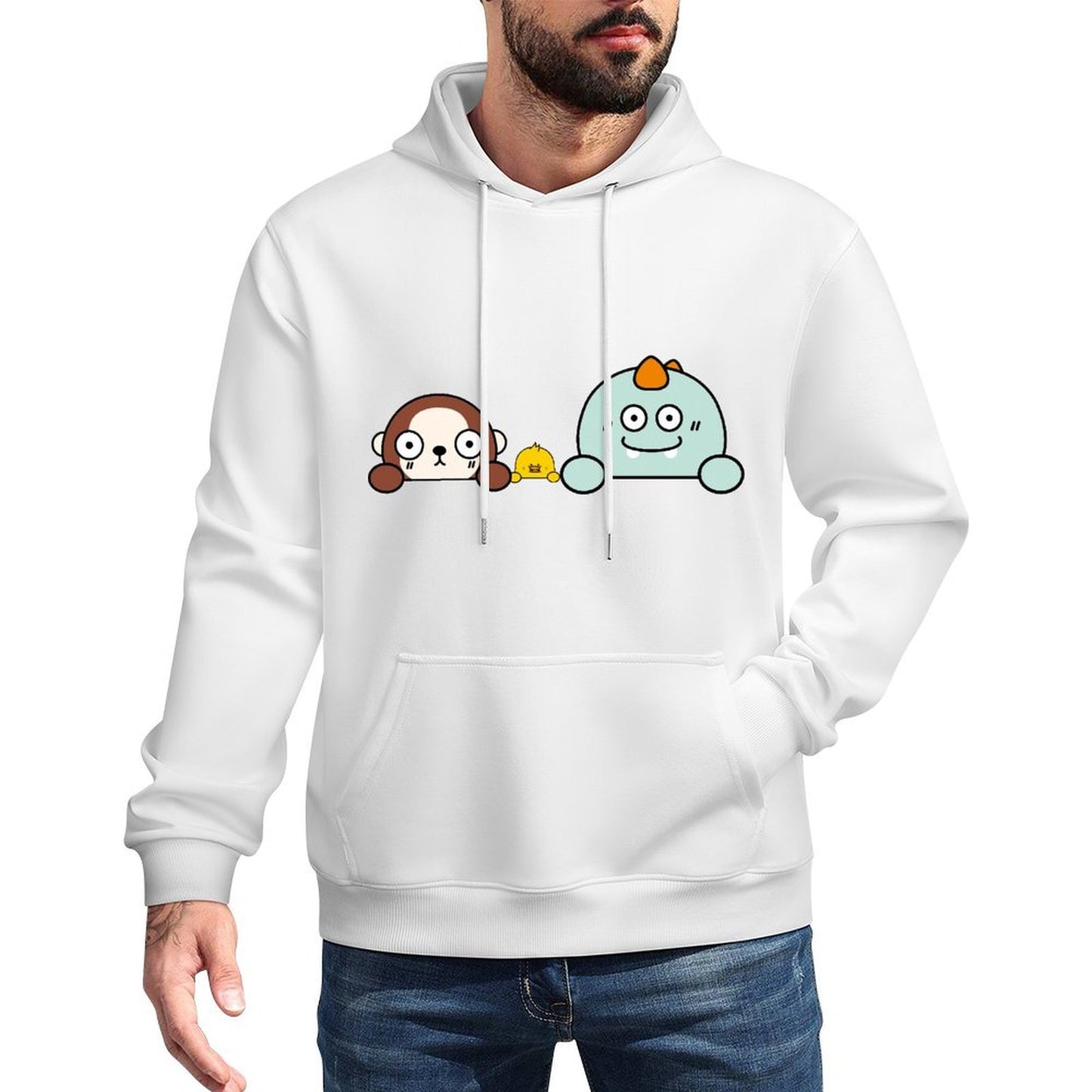 IPBR 250g Hooded Pocket Sweatshirt Front GraphicMen's Hooded  Sweatshirt4000745