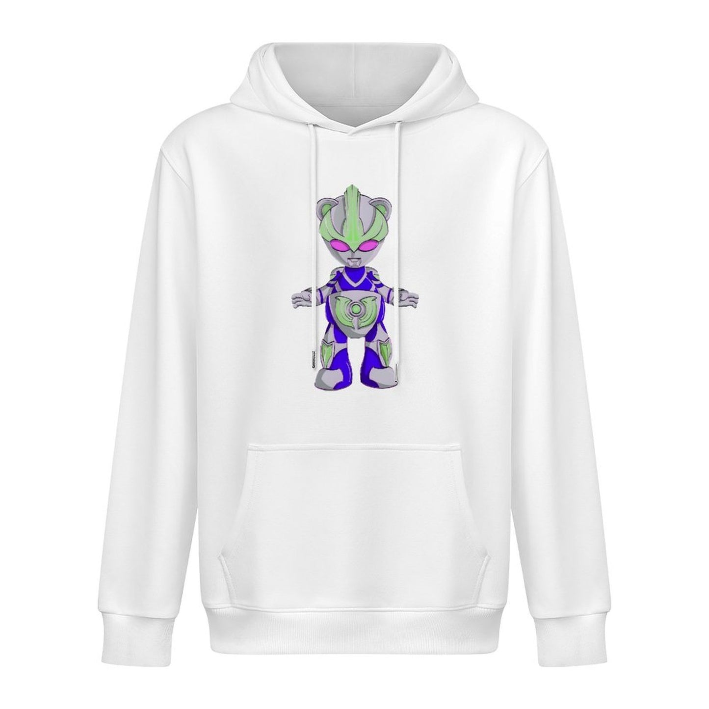 Hoodie Front PatternEssentialFit Tear-Resistant