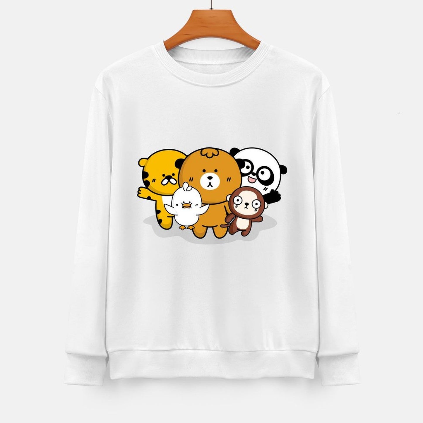 Front Patterned Long Sleeve TopDesign-Your-Own Series