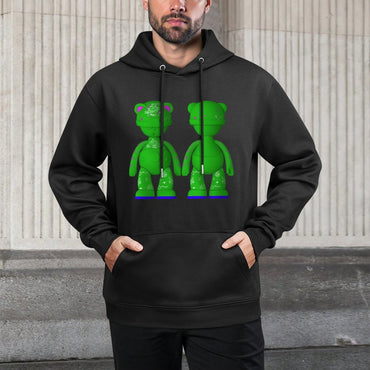 IPIB 250g Hooded Pocket Sweatshirt Front GraphicMen's Hooded  Sweatshirt6000086-6