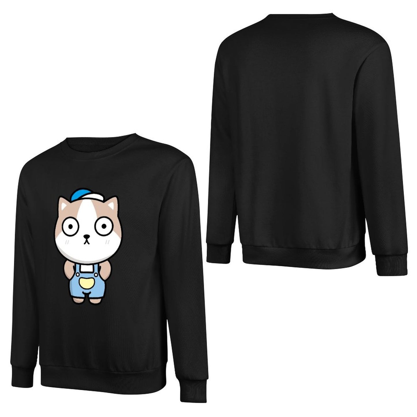 IPBR 250g Crew Neck Long Sleeve Sweatshirt Front GraphicCrew Neck Long Sleeve Sweatshirt4001332