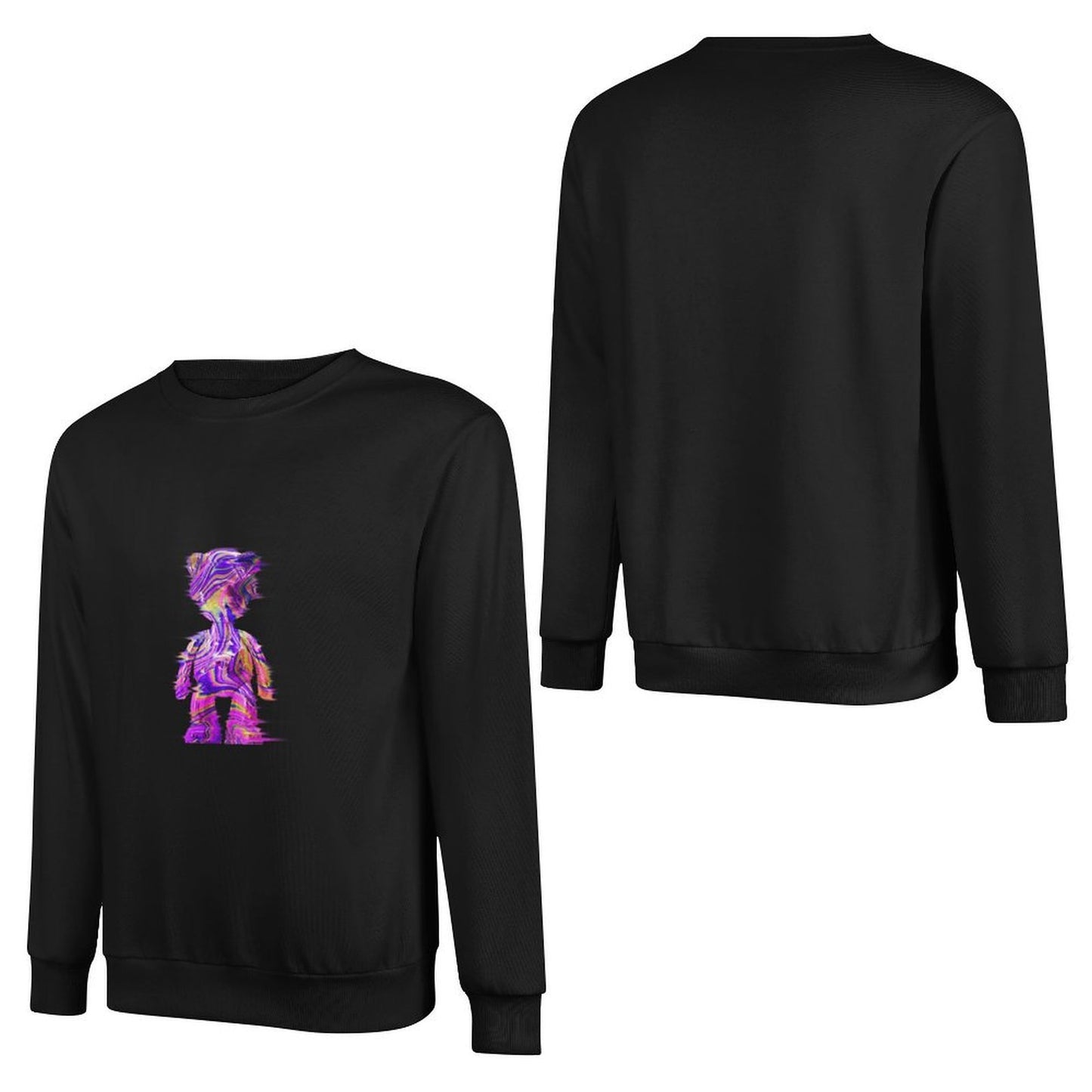 IPIB 250g Crew Neck Long Sleeve Sweatshirt Front GraphicCrew Neck Long Sleeve Sweatshirt6000007-1