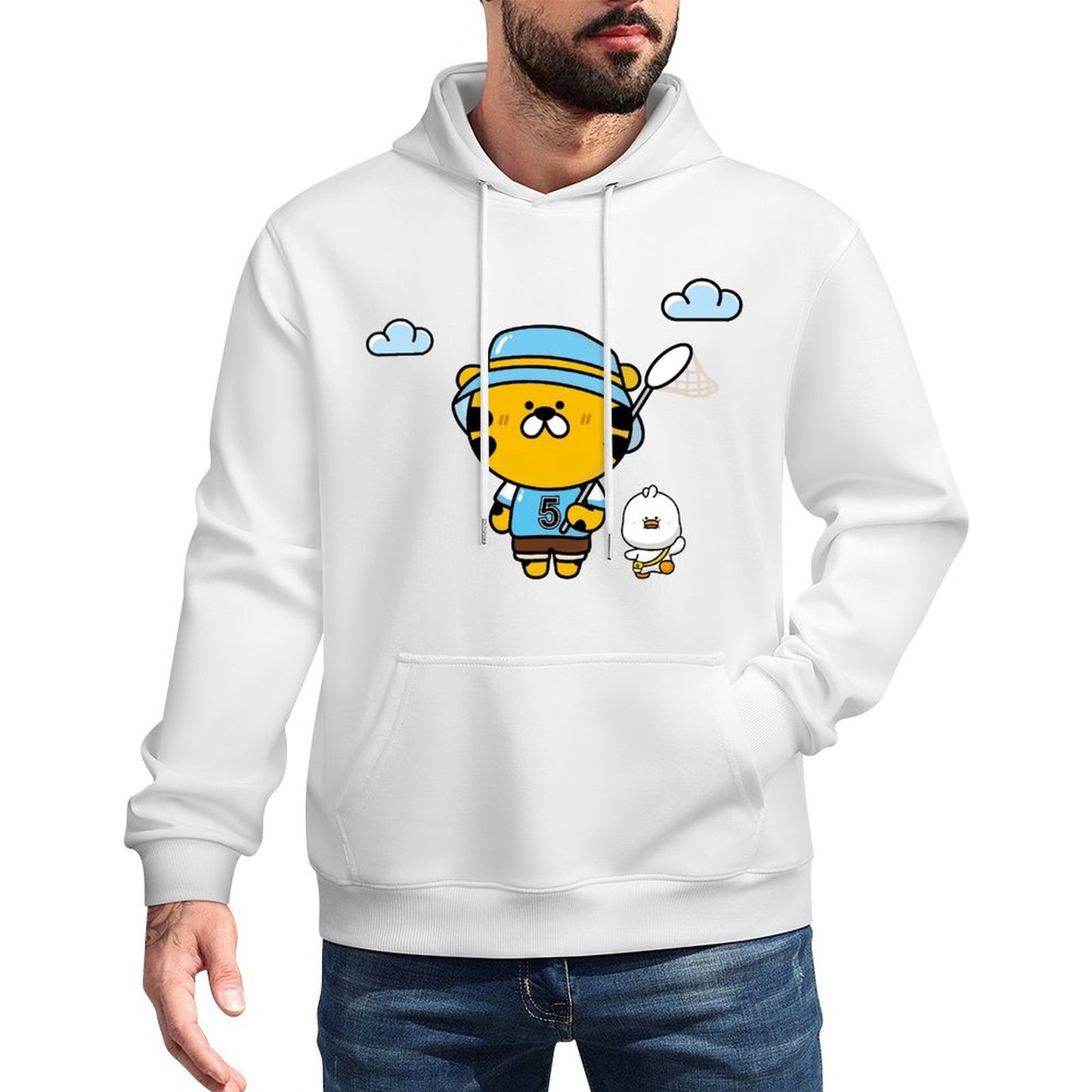 IPBR 250g Hooded Pocket Sweatshirt Front GraphicMen's Hooded  Sweatshirt4001580