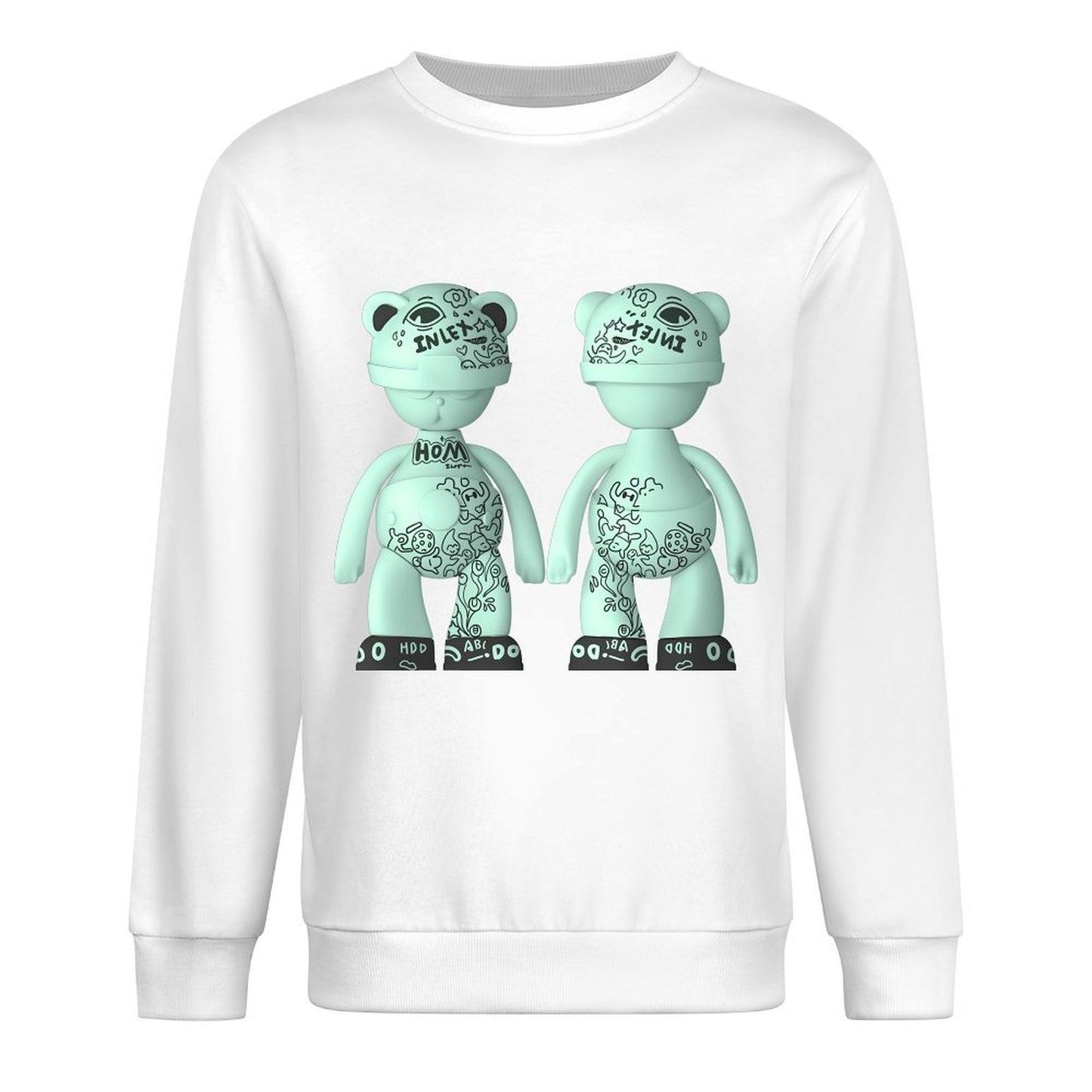 IPIB 250g Crew Neck Long Sleeve Sweatshirt Front GraphicCrew Neck Long Sleeve Sweatshirt6000082-3