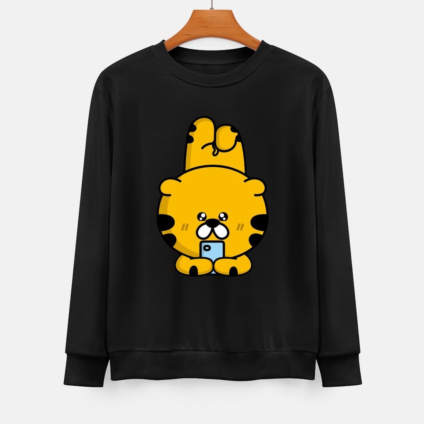 IPBR 250g Crew Neck Long Sleeve Sweatshirt Front GraphicCrew Neck Long Sleeve Sweatshirt4000843