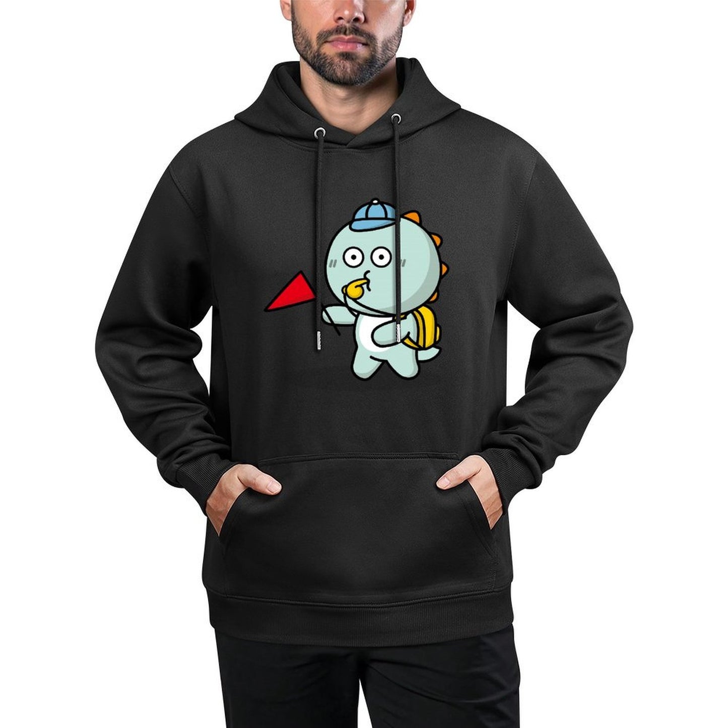 IPBR 250g Hooded Pocket Sweatshirt Front GraphicMen's Hooded  Sweatshirt4000331