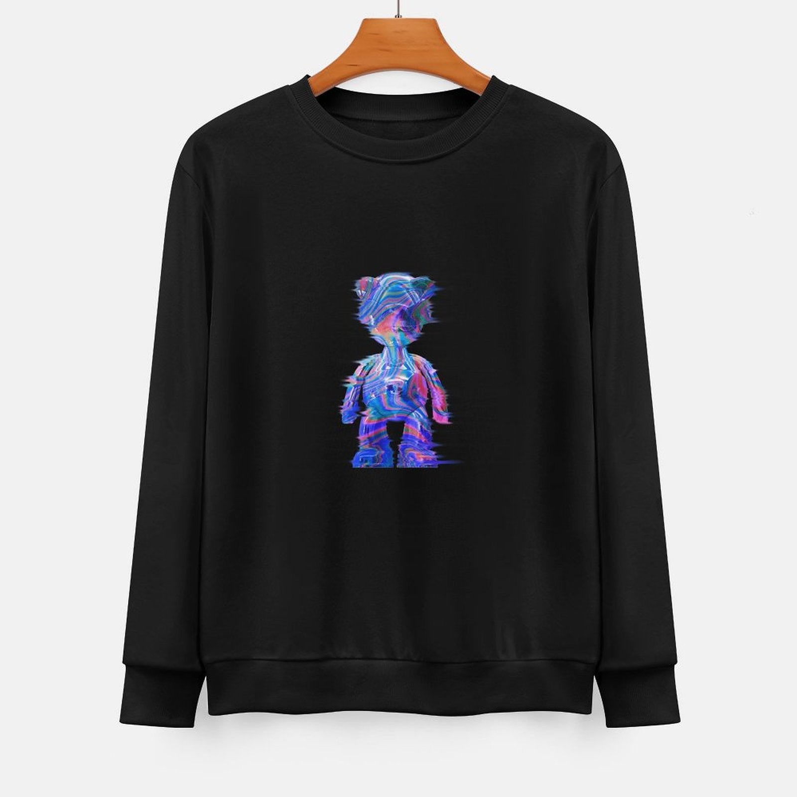 Long Sleeve With Front PatternPocket Tee Wrinkle-Free