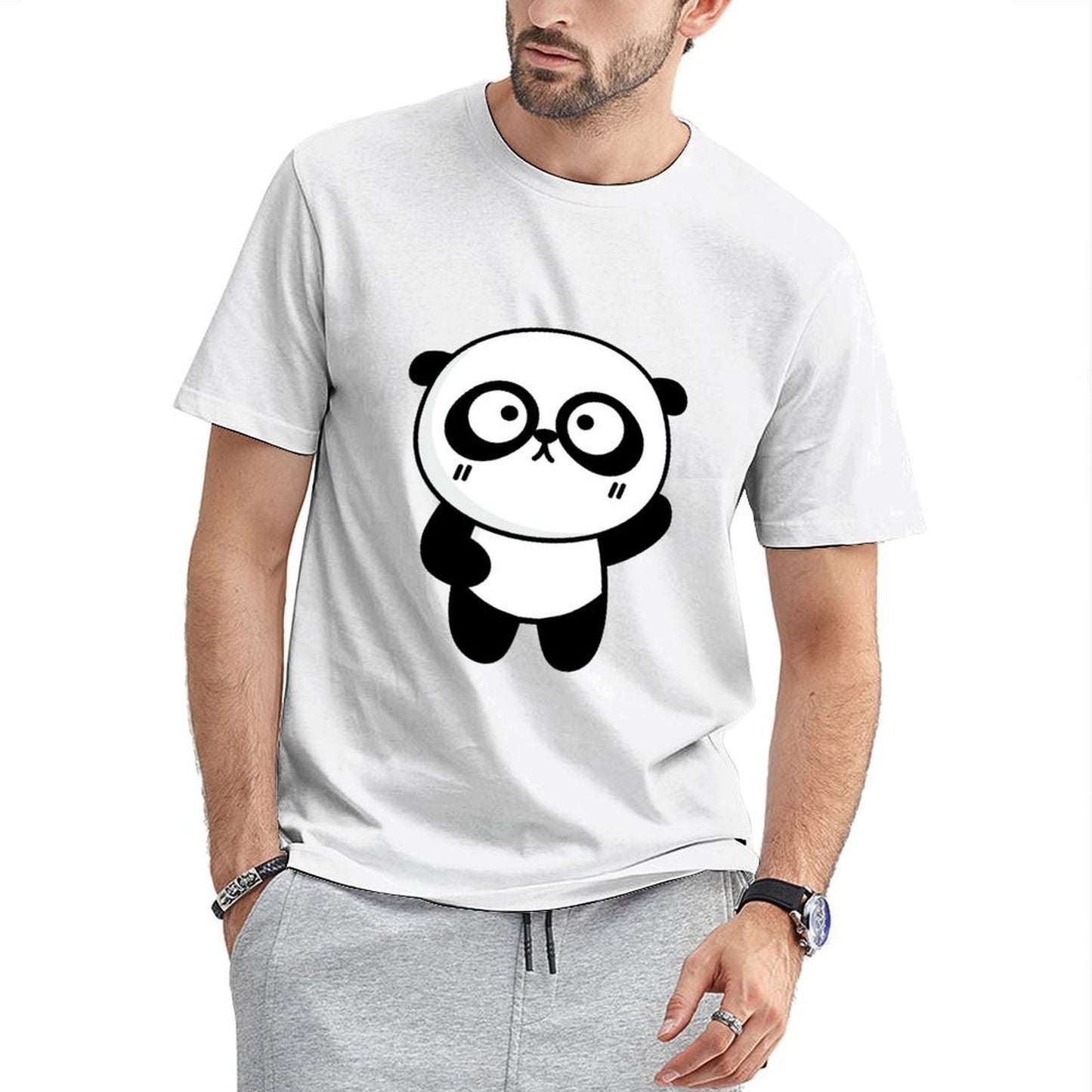 Slim Fit Lightweight Front Graphic T-shirt