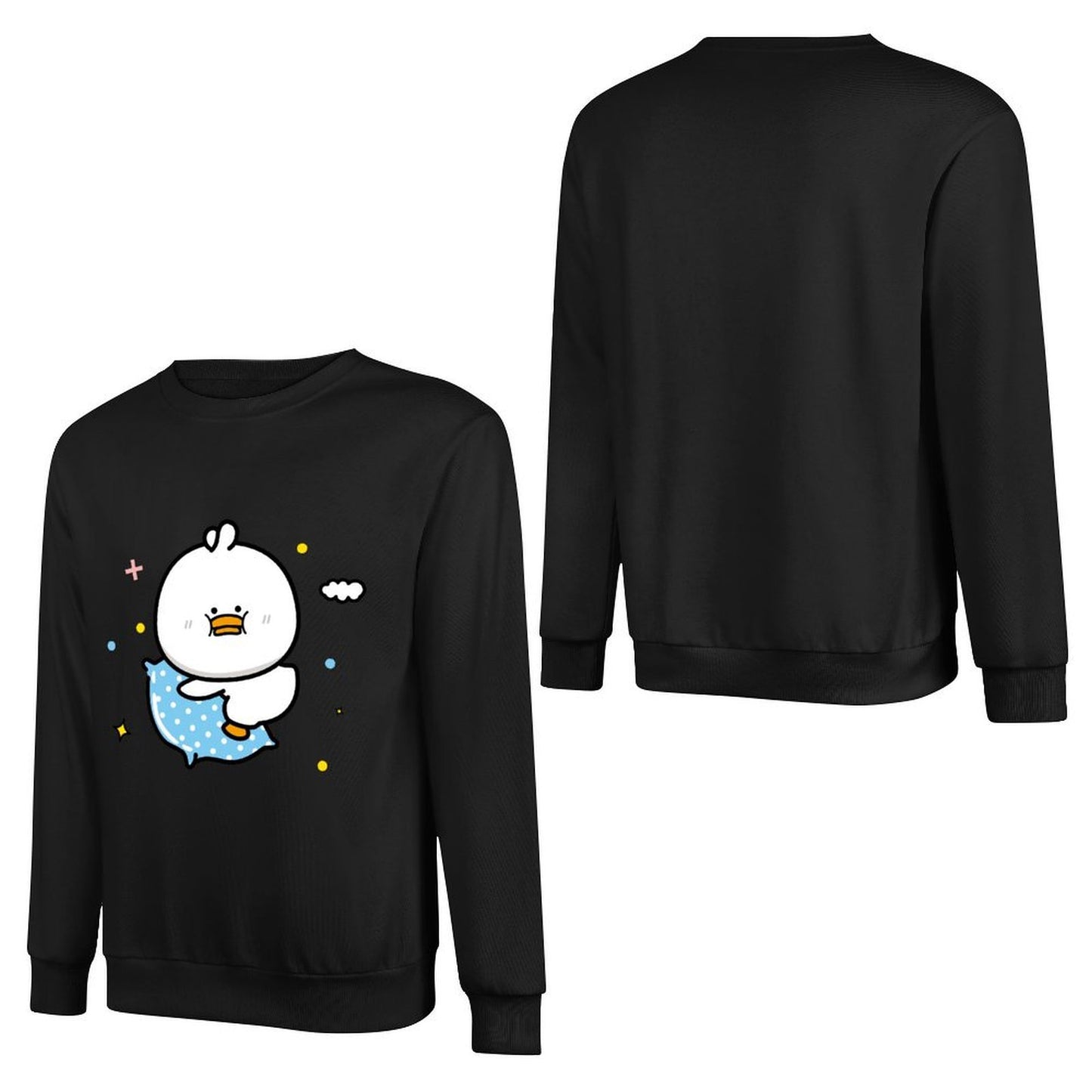 Front Patterned Long Sleeve TopComfortSeries EverydayComfort