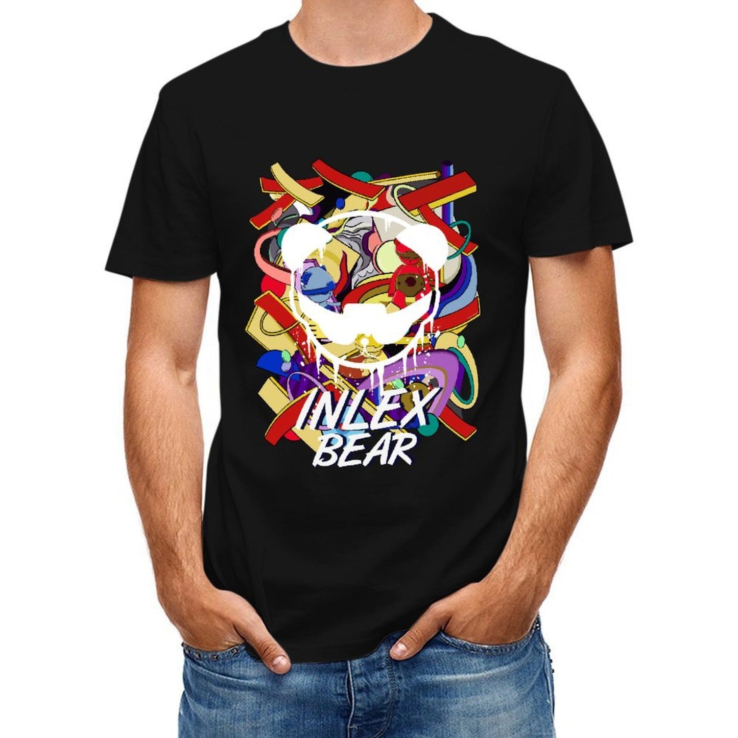 Inlex Bear T-shirtsHigh-Quality Heat-Transfer T-Shirt