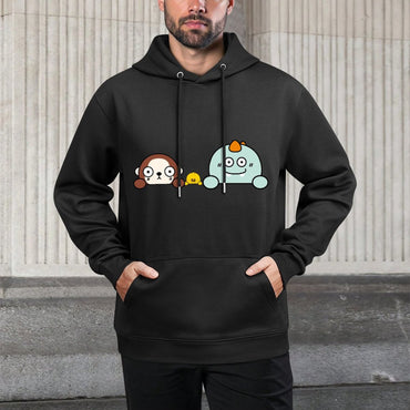 IPBR 250g Hooded Pocket Sweatshirt Front GraphicMen's Hooded  Sweatshirt4000745