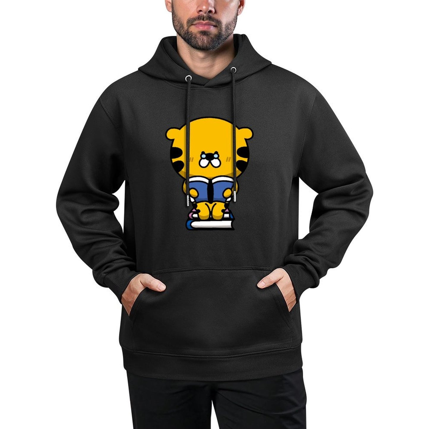 IPBR 250g Hooded Pocket Sweatshirt Front GraphicMen's Hooded  Sweatshirt4000303